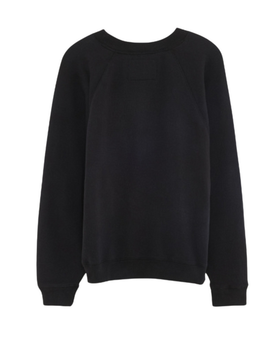 Fella Relaxed Sweatshirt in Black by Bellerose