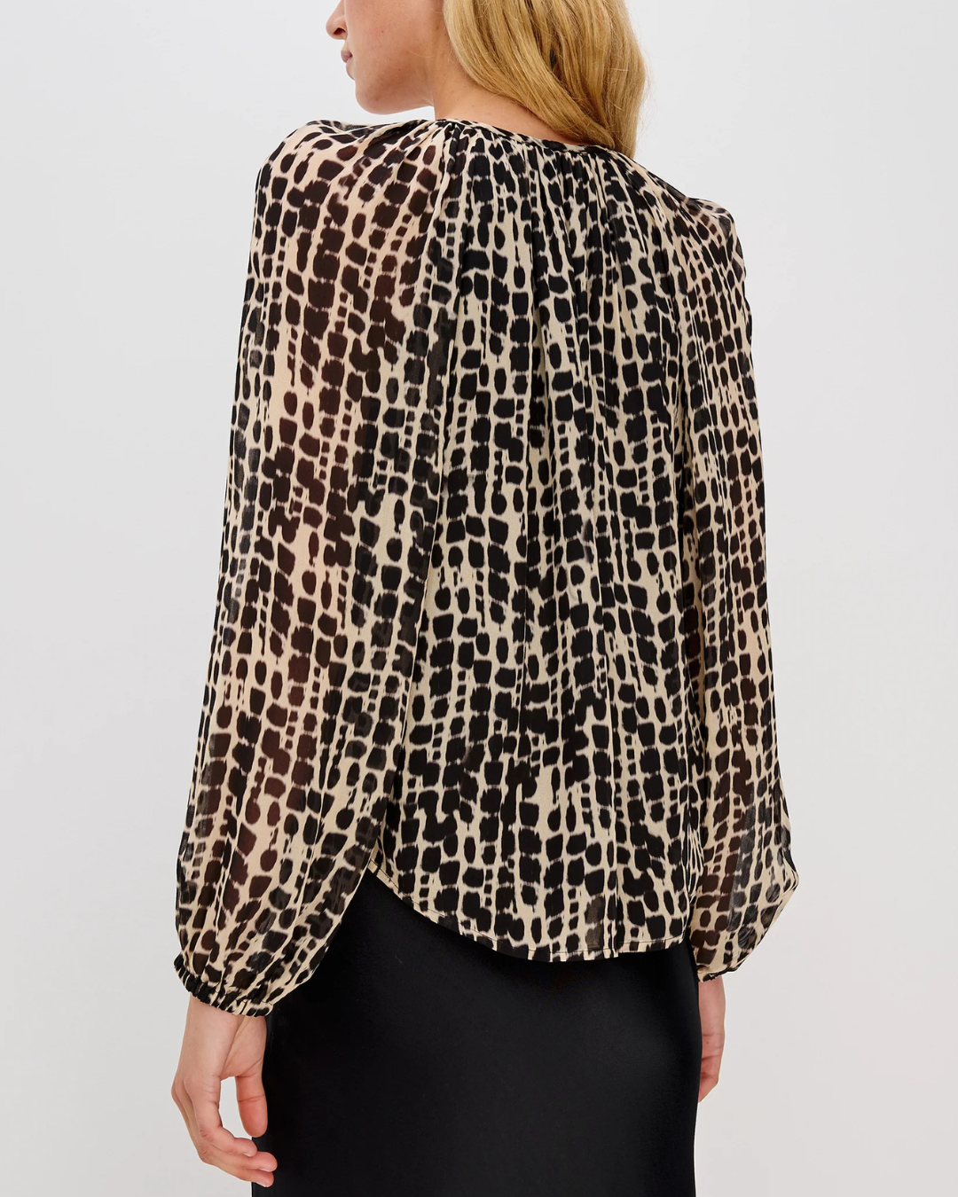 Indi Blouse in Spotted Shibori by Rails