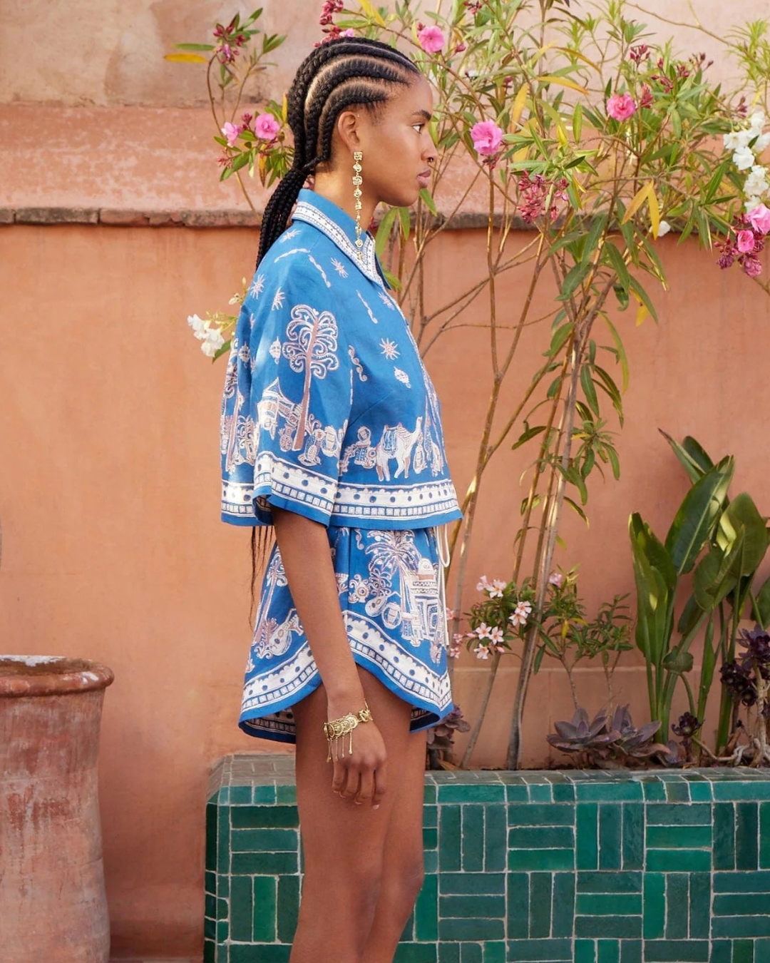 Acacia Short in Blue by Alemais