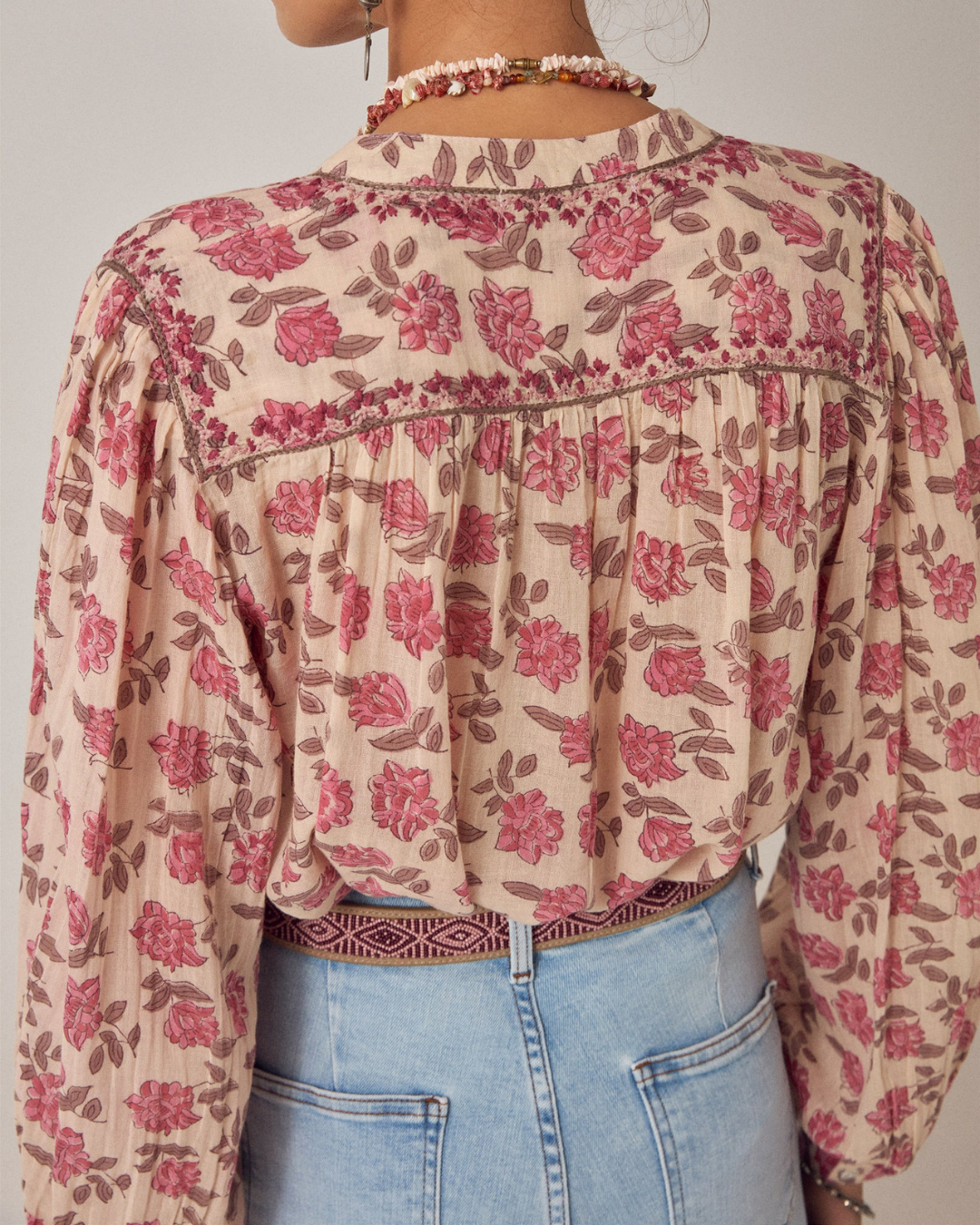 Lennox Blouse Gordon Roses by Maison Hotel