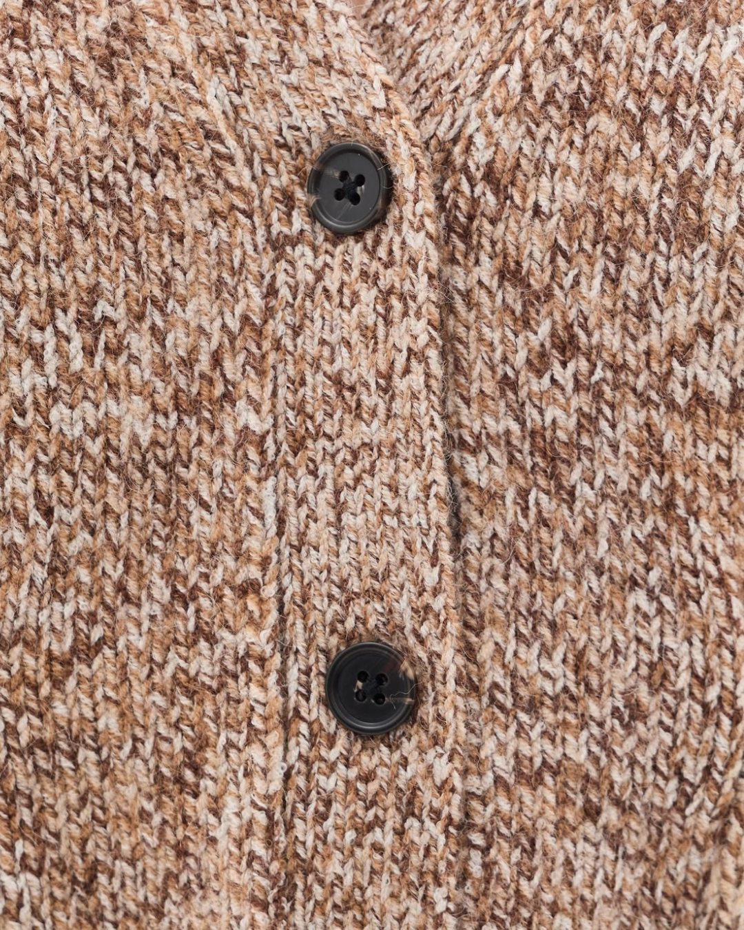 Kasmir Vest in Brown Melange by Rails
