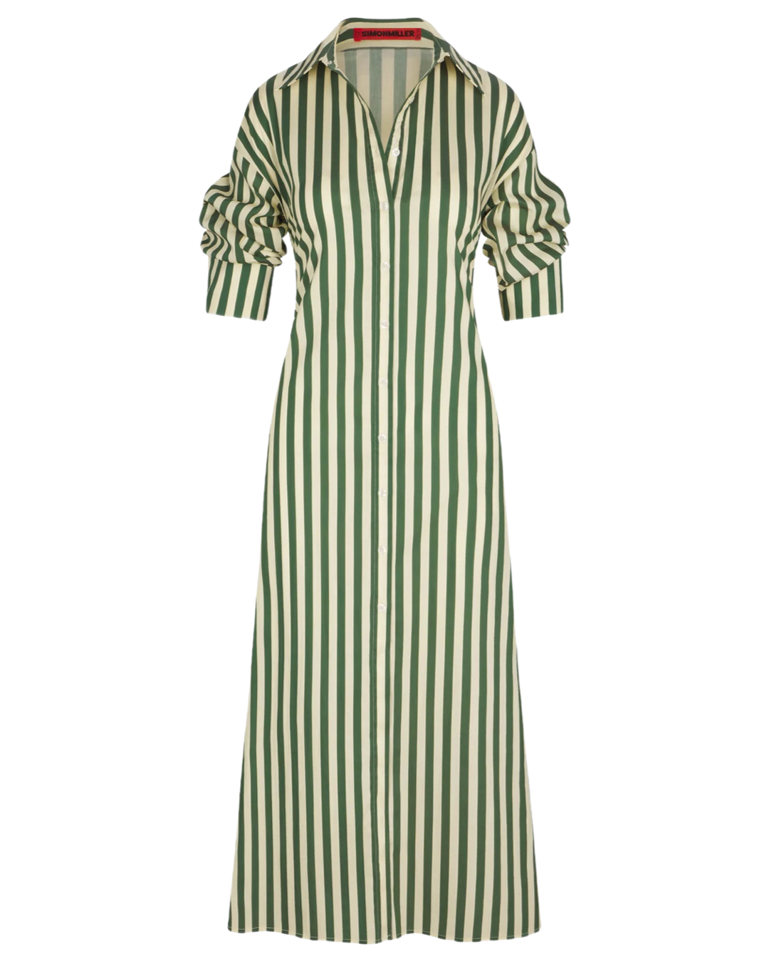 Loch Poplin Maxi Dress in Gummy by Simon Miller TheCleverDresser Loch Poplin Maxi Dress in Gummy by Simon Miller TheCleverDresser
