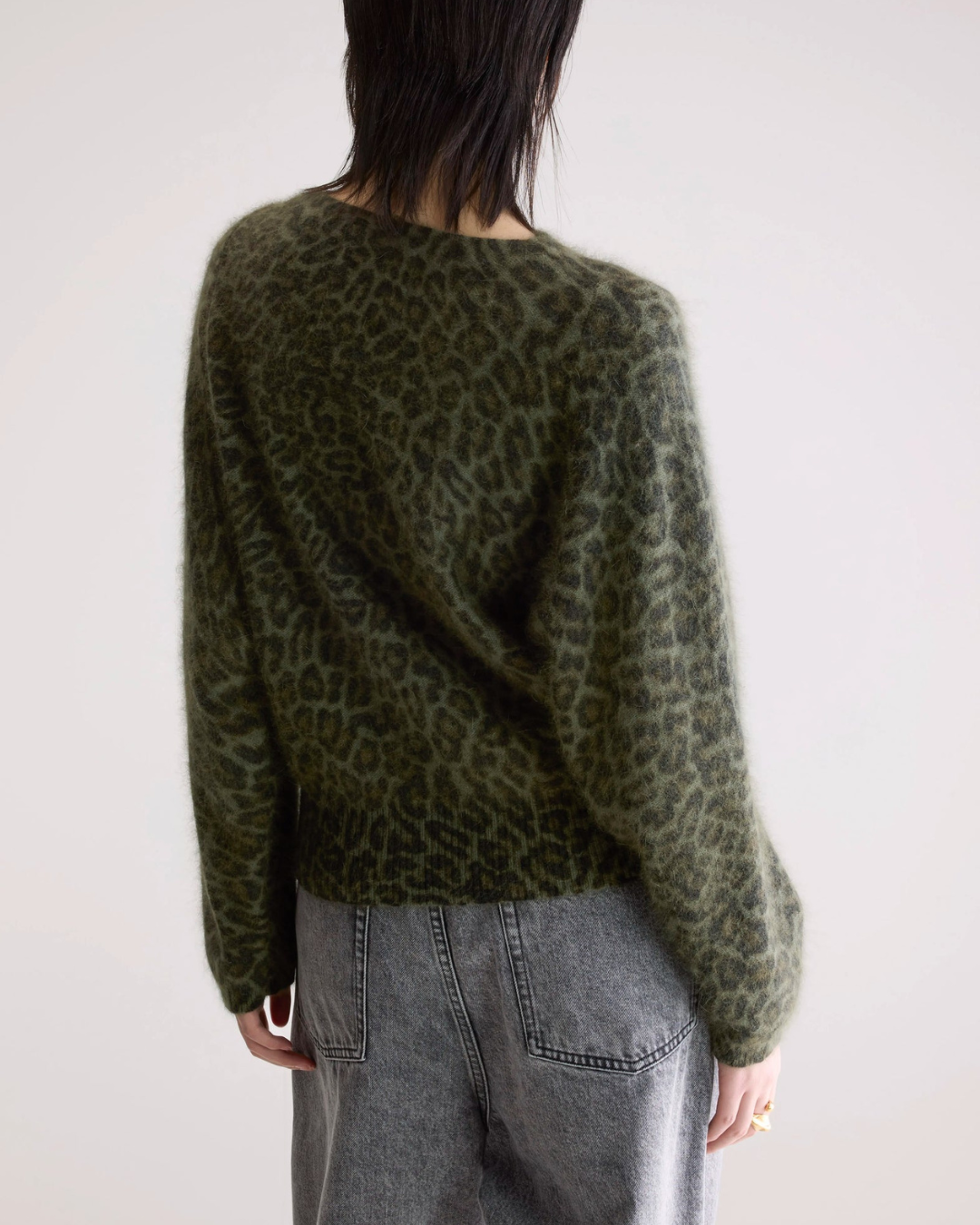 Dioal Leopard Print Sweater by Bellerose