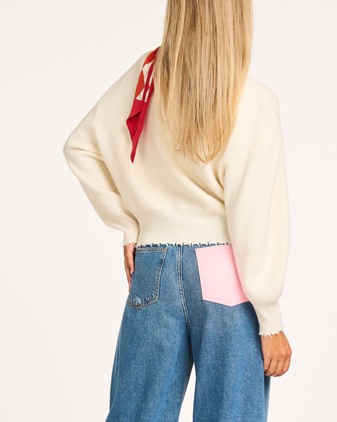 Ideas Cream Pearl Embellished Knit Cardigan by Essentiel Antwerp