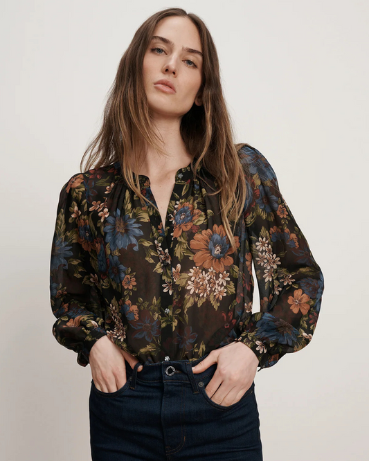 Ashlynn Silk Blouse by Veronica Beard