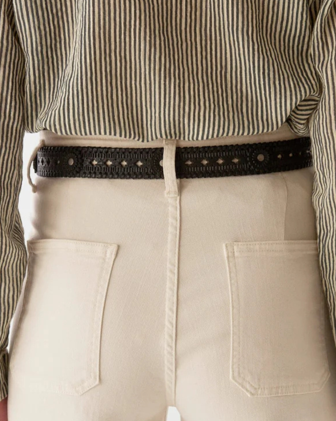 Devendra Belt in Black Is Back by Maison Hotel