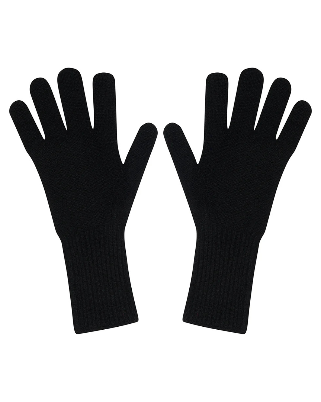 Cashmere Gloves in Black by Jumper 1234