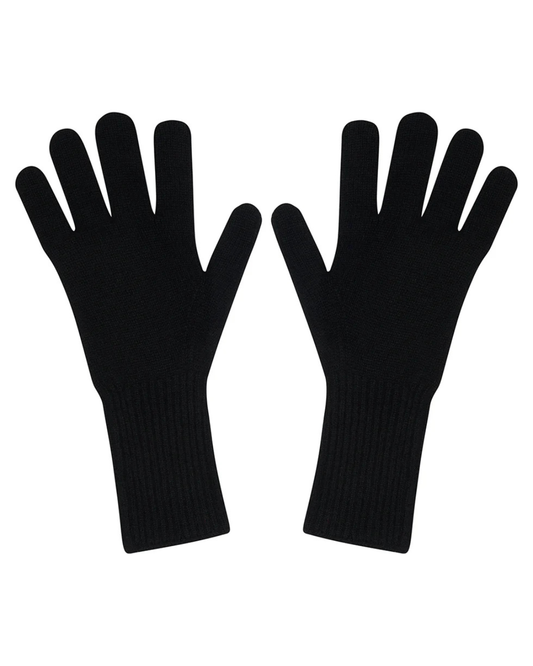 Cashmere Gloves in Black by Jumper 1234