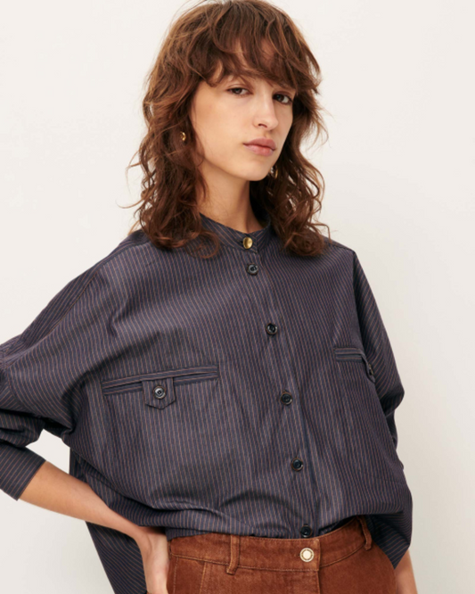 Orregia Blouse in Bluocra by Sessún