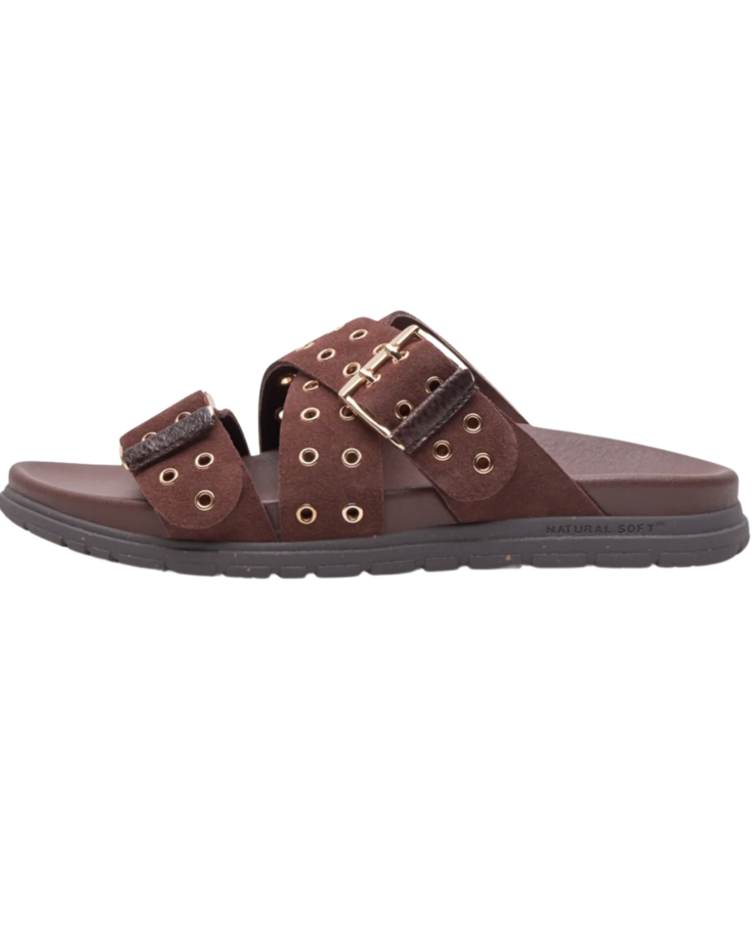 Tilde Suede Slide Sandal by Shoe The Bear