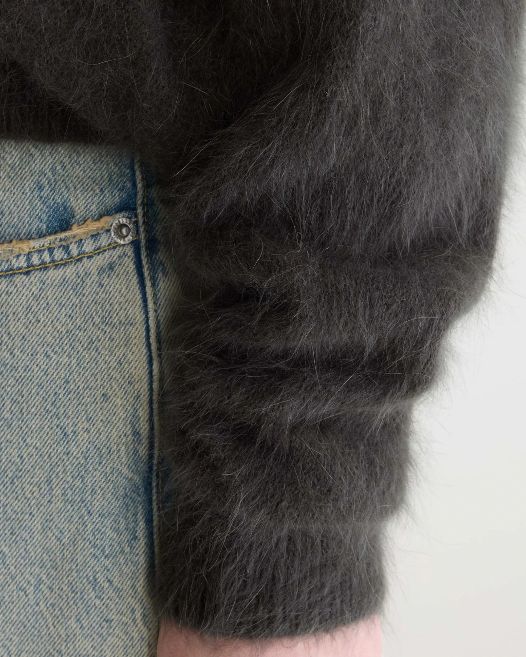 Datus Angora Blend Jumper in Pirate by Bellerose