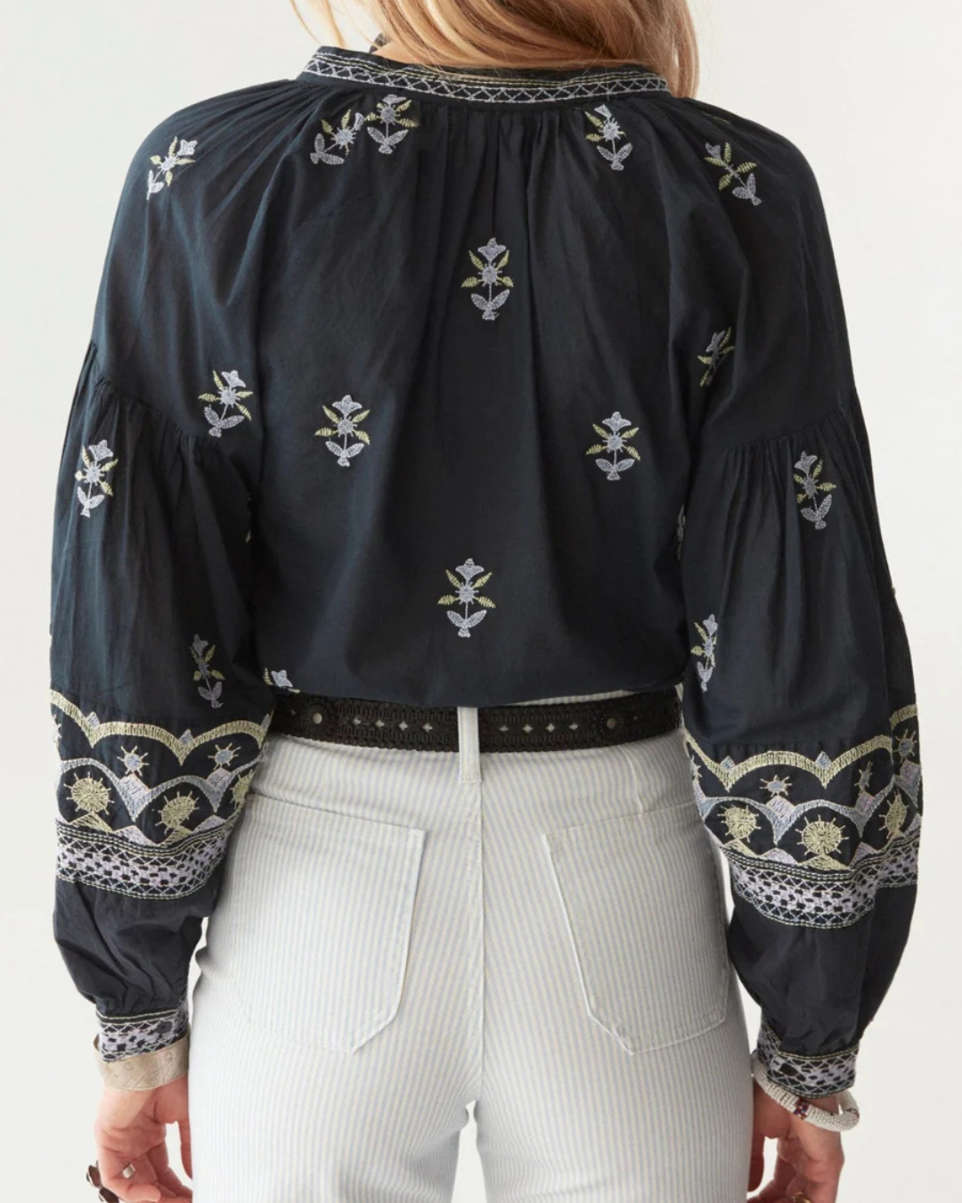 Chandra Blouse in Midnight Wish by Maison Hotel