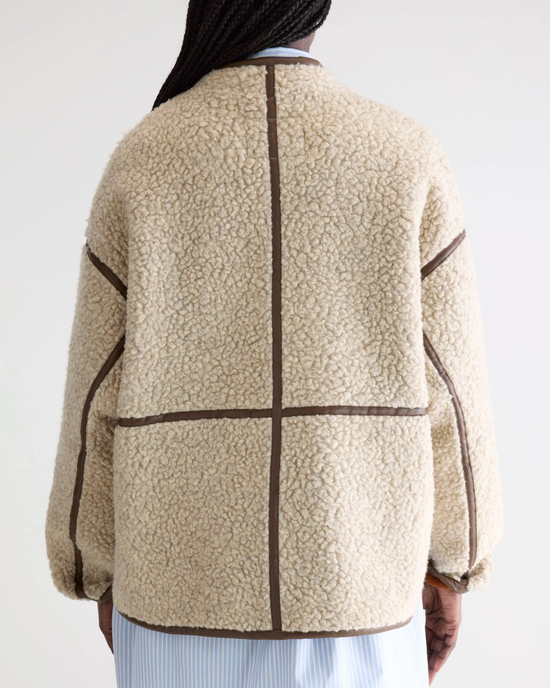 Natural Jina Sherpa Jacket by Bellerose