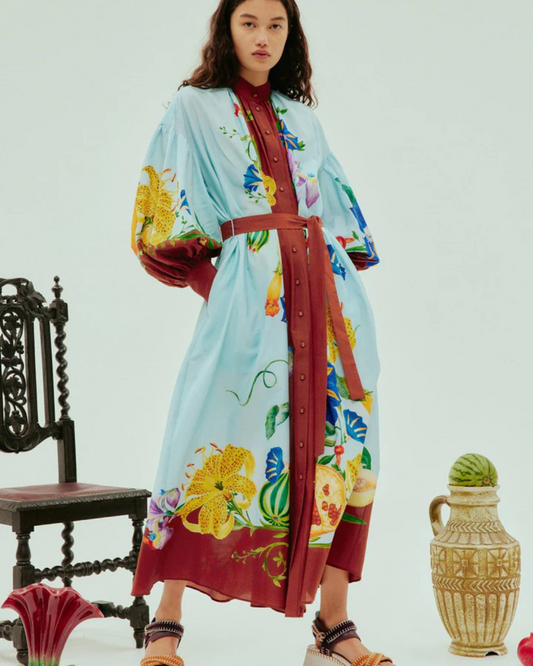 Dahlia Shirt Dress by Alemais