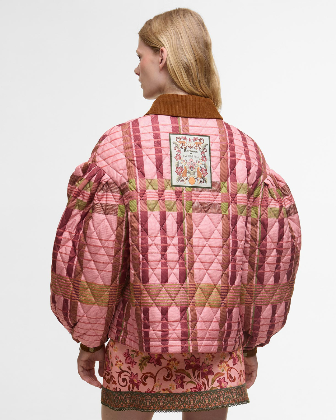 Ana-Clara Quilted Jacket by Barbour x FARM Rio