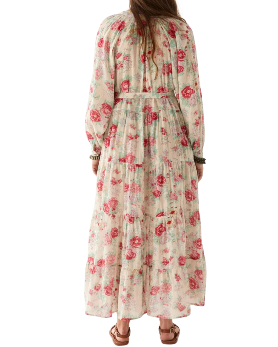 Agustina Dress in Candy Roses by Maison Hotel