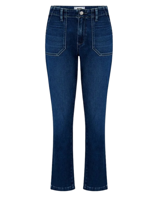Mayslie Straight Ankle Jeans in Dresden by Paige