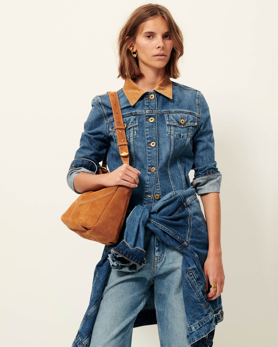 Montgomery U Jacket in Vintage Blue by Sessún