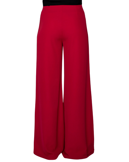 Gardenia Wide Leg Trousers in Rossa by LAVI Couture