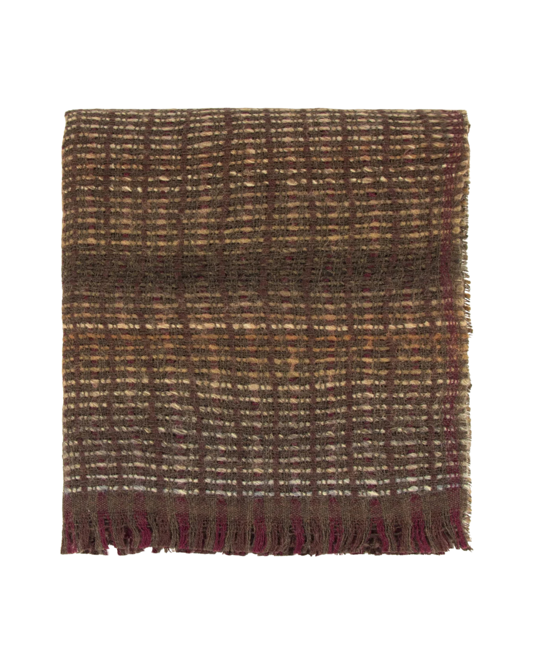 Niu Pio Scarf in Kaki Mix by Sessùn