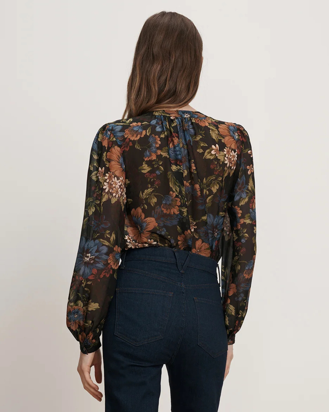 Ashlynn Silk Blouse by Veronica Beard