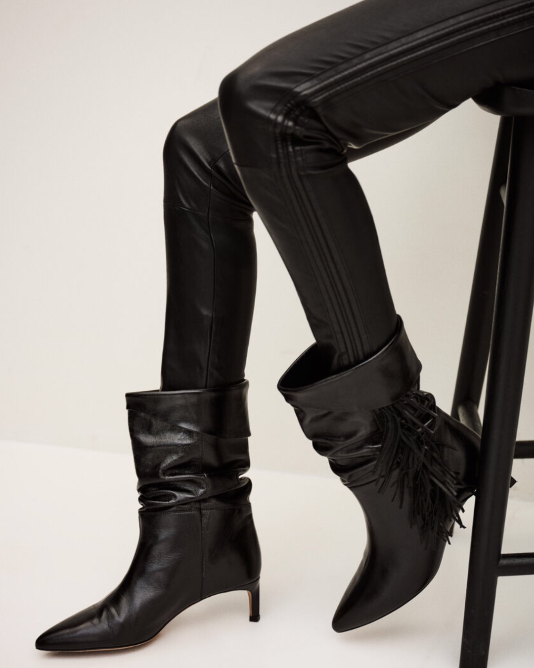 Bottines Cardi Boots in Noir by BA&SH