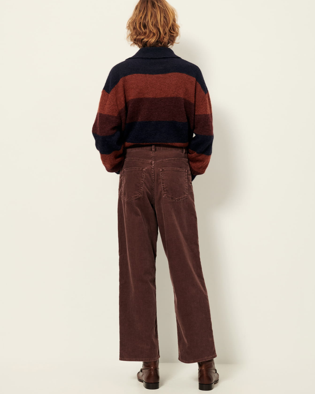 Velvet Cruise Trousers in Coffea by Sessún
