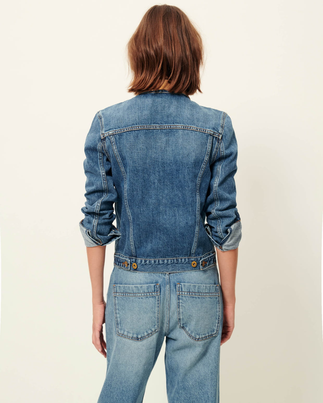 Montgomery U Jacket in Vintage Blue by Sessún