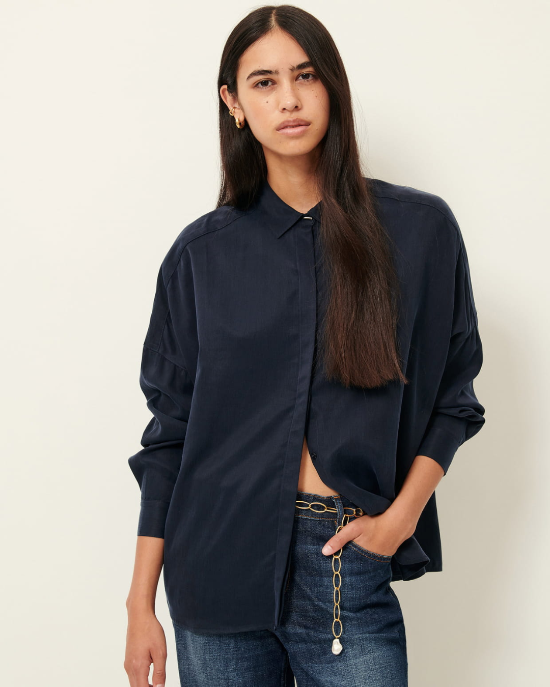 Lady D Shirt in Navy by Sessún