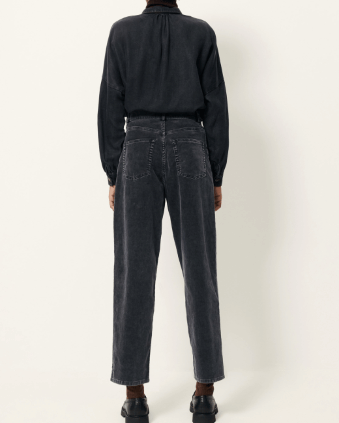 Velvet Cruise Trousers in Graffit by Sessún