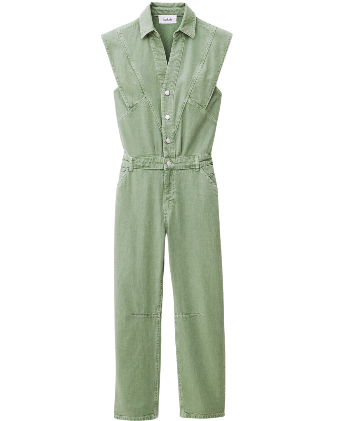 Figo Jumpsuit in Vert by BA&SH