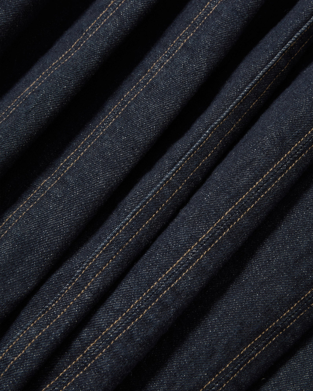 Alix Circle Skirt in Indigo Rinse by Veronica Beard