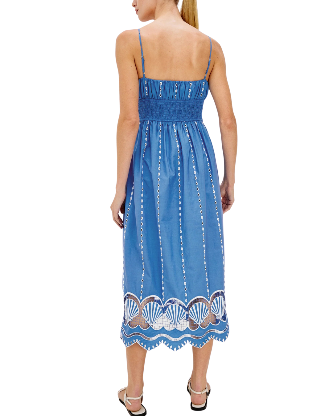 Murano Dress in French Blue by Rails