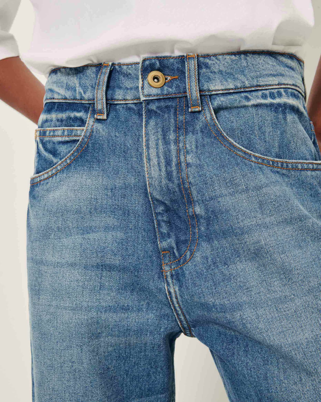 Denimi Jeans in Stone Blue by Sessún