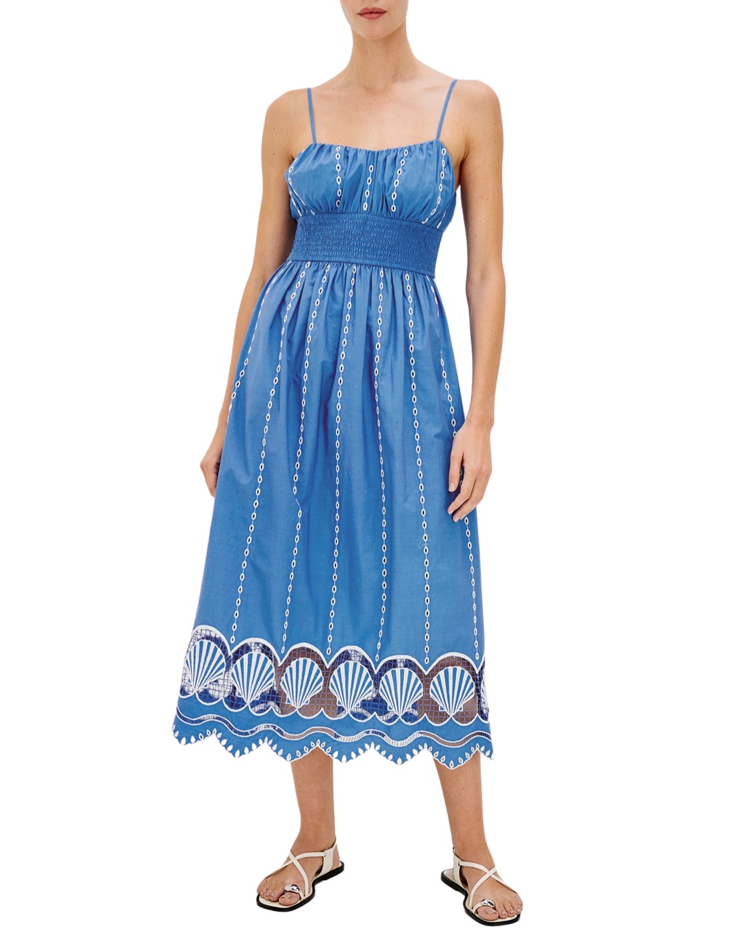 Murano Dress in French Blue by Rails