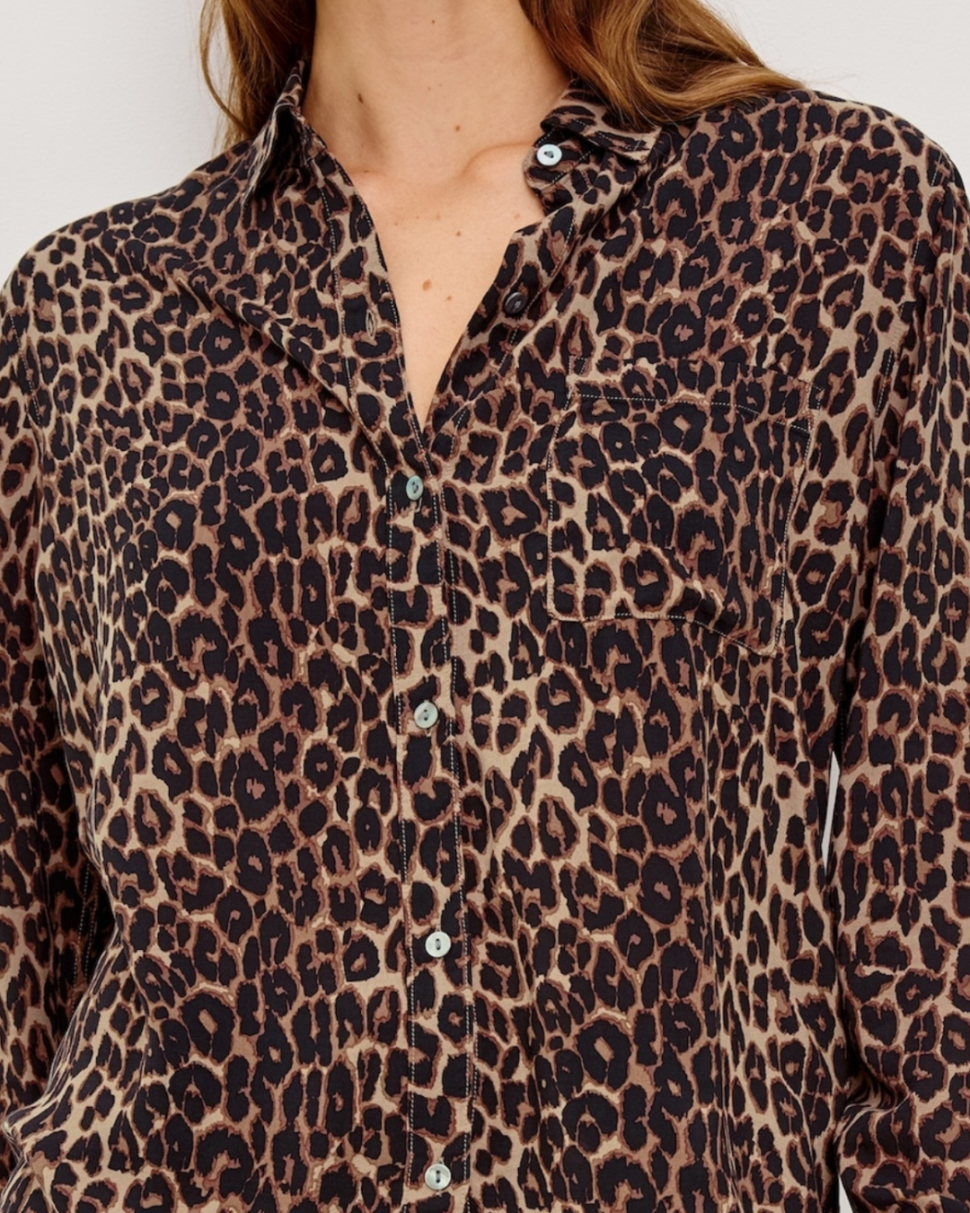 Josephine Blouse in Brown Nala by Rails