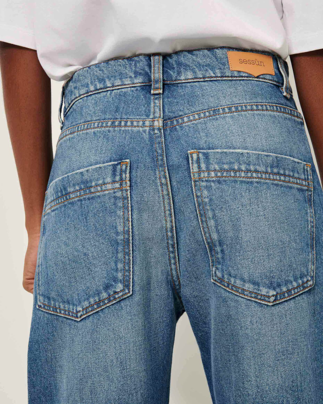Denimi Jeans in Stone Blue by Sessún