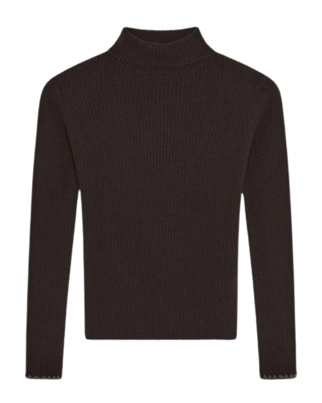 Dolcevita Turtleneck Sweater in Caffè by Maison Hotel