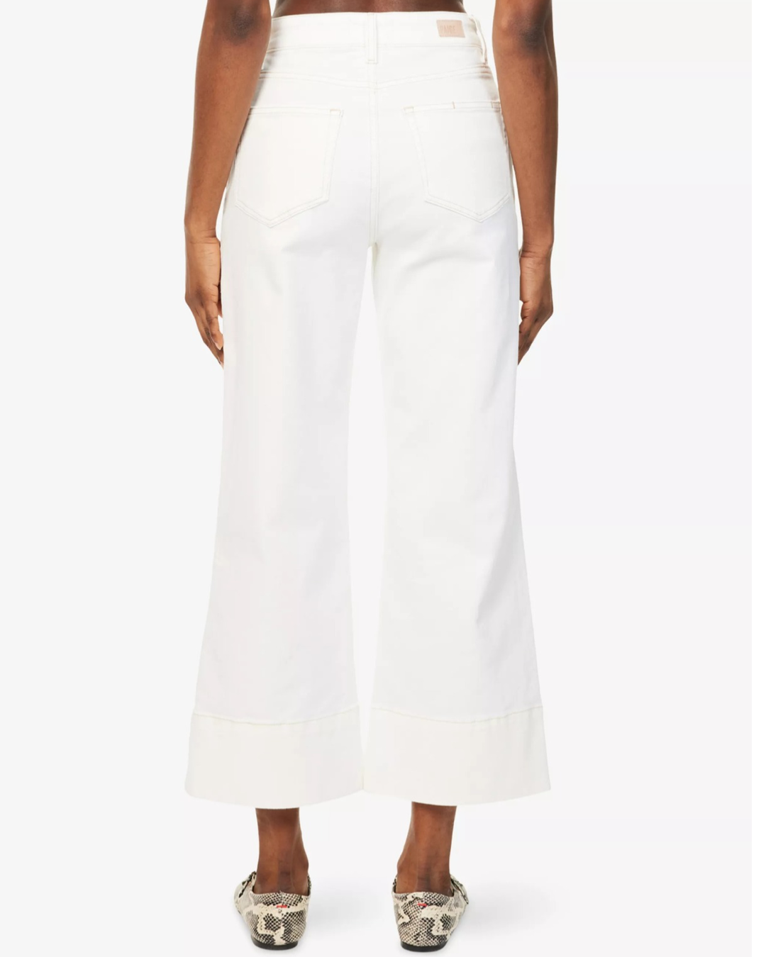 Anessa Wide Leg Jean with Patch Pockets by Paige