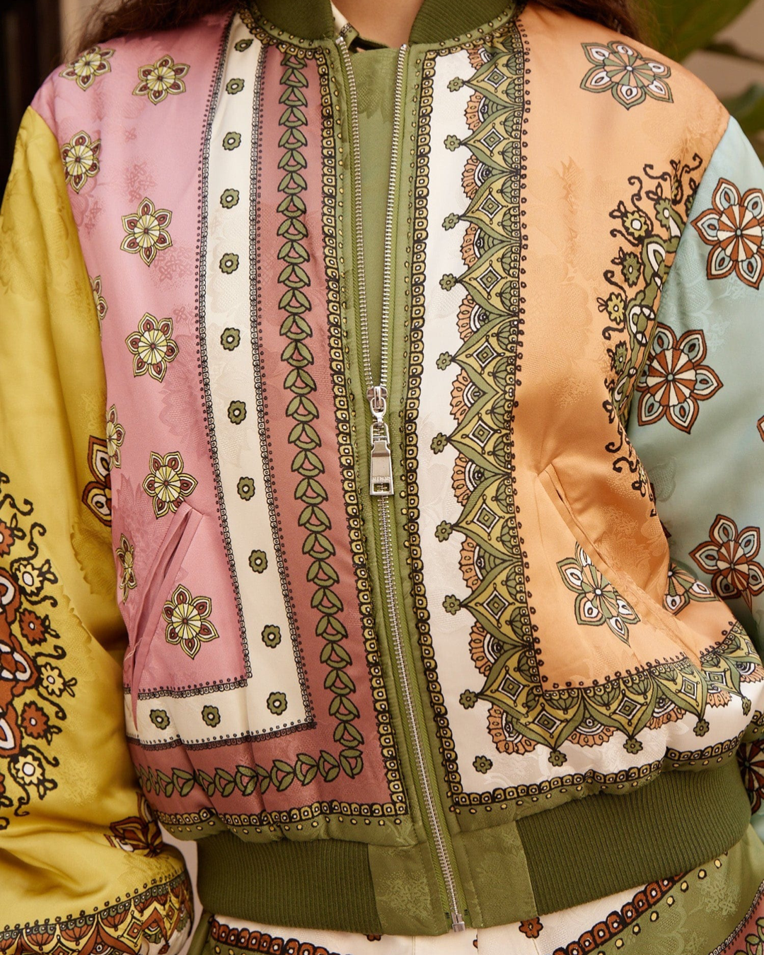 Contina Bomber Jacket by Alemais