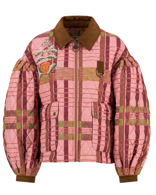 Ana-Clara Quilted Jacket by Barbour x FARM Rio