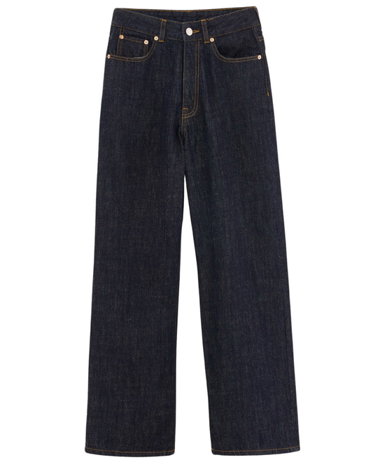 Denim N. 61 Wide Leg Jeans in Blue Rinse by Bellerose