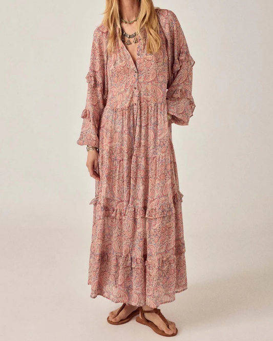 Paquita Dress in Wild Dust by Maison Hotel
