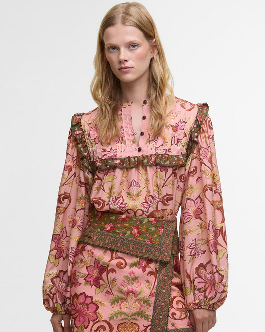 Cami Long Sleeved Blouse by Barbour x FARM Rio