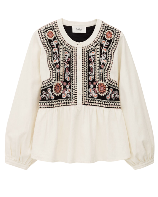 Alec Top in Ecru by BA&SH