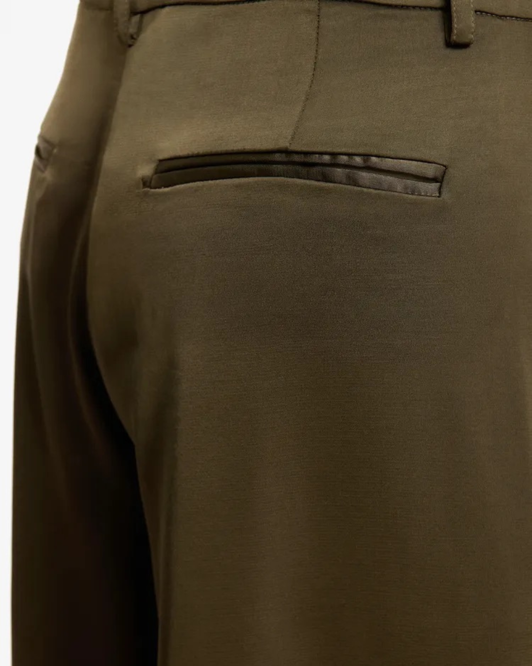 Katerina Wide Leg Pants in Dusty Green by Essentiel Antwerp