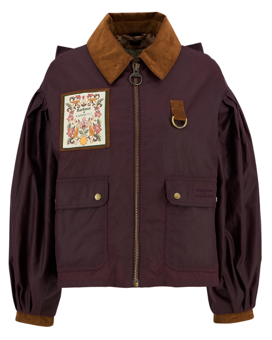 Thais Wax Jacket by Barbour x FARM Rio