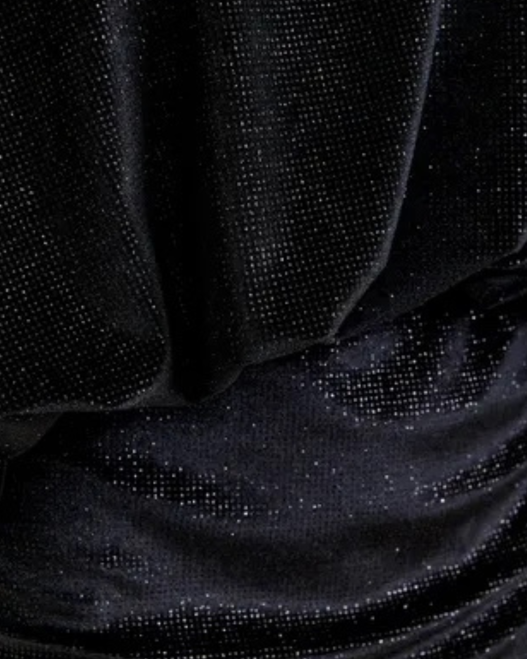Ividence Velvet Jersey Dress in Black by Essentiel Antwerp