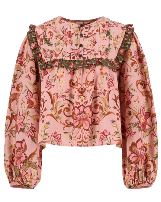 Cami Long Sleeved Blouse by Barbour x FARM Rio