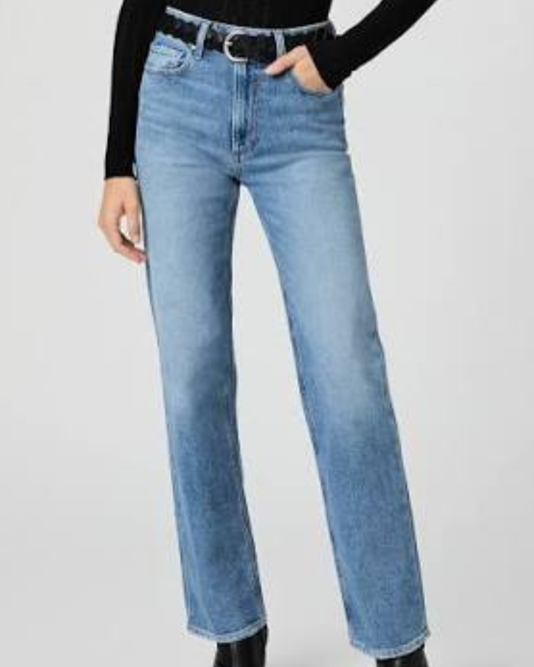 Stevie 31" Straight Jean in Heroes by Paige